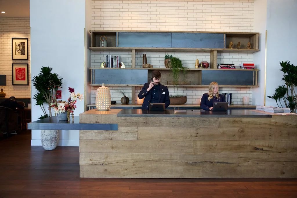 Bespoke Blazers Uniforms for South Congress Hotel by Finery.